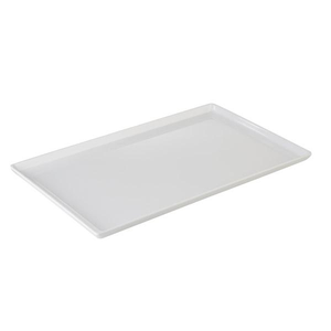 Taca prostokątna z melaminy GN 1/1 530x325 mm, biała | APS, Float