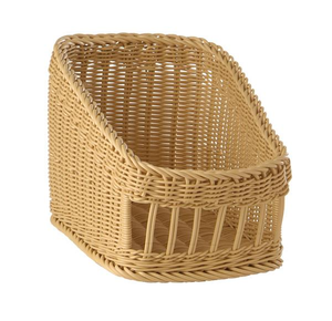 Koszyk prostokątny z polipropylenu 450x400x270 mm, beżowy | APS, Profi Line