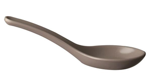 Łyżka przystawkowa z melaminy 130x45 mm, brązowa | APS, Hong Kong
