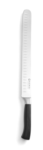 Nóż do szynki i łososia, szlif kulowy 430 mm | HENDI, Profi Line