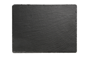 Taca serwingowa prostokątna z kamienia łupkowego 265x205 mm | APS, 00942
