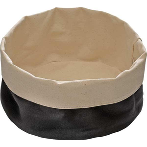 Worek bufetowy na pieczywo 250x180x90 mm, beżowo-czarny | APS, 30371