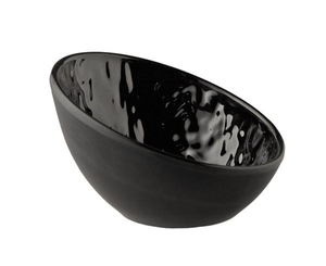 Miska z melaminy 0,07 l, czarna | APS, Tao