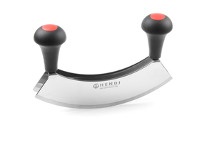 Nóż do siekania ziół z podwójnym ostrzem 230 mm | HENDI, 844366