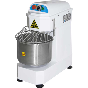 Mikser spiralny ze stałą dzieżą 10 l, z 1 prędkością, 0,55 kW, 230 V, 360x680x750 mm | STALGAST, 786100