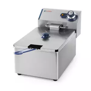 Frytownica elektryczna jednokomorowa 6 l, nastolna, 3,3 kW, 230 V, 265x430x290 mm | HENDI, 205815