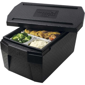 Pojemnik termoizolacyjny GN 1/1, 45 l, czarny | THERMO FUTURE BOX, 058251
