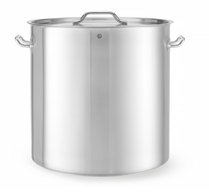 Garnek wysoki z pokrywką o średnicy 500 mm, 98 l | HENDI, Budget Line