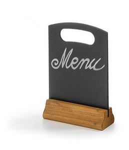 Tabliczka menu stołowa 150x230 mm, komplet 2 szt. | HENDI, 664056