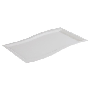 Taca serwingowa prostokątna GN 1/1 530x325 mm, biała | APS, Sinus