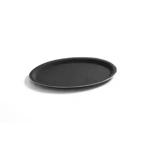 Taca owalna antypoślizgowa 200x265 mm | HENDI, 508725