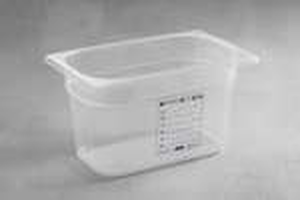 Pojemnik GN 1/4 100 mm, HACCP z polipropylenu | HENDI, 880371