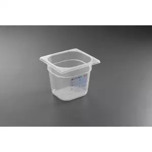 Pojemnik GN 1/6 100 mm, HACCP z polipropylenu | HENDI, 880470