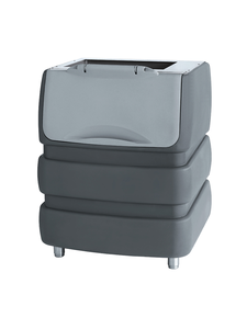 Zasobnik na lód z ABS, 190 kg, 942x795x1053 mm | NTF, BIN PE 530