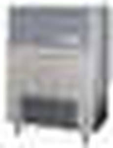 Kostkarka do lodu typu full cube 93 kg/24 h, pojemność zasobnika 60 kg, chłodzona wodą, 0,89 kW, 735x603x1010 mm | NTF, SL 260 W