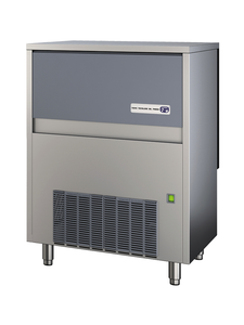Łuskarka do lodu typu granulat 150 kg/24 h, pojemność zasobnika 38 kg, chłodzona wodą, 0,7 kW, 741x678x925 mm | NTF, SLF 320 W