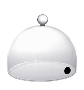Pokrywa niska z korkiem do wędzenia, średnica 185 mm | 100%CHEF, C1-1015-6