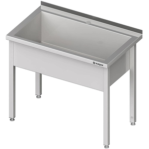 Stół z basenem jednokomorowym 600x700x850 mm | STALGAST, 981337060
