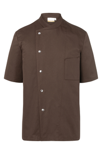 Bluza kucharska męska, rozmiar 46, jasnobrązowa | KARLOWSKY, Gustav