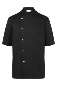 Bluza kucharska męska, rozmiar 60, czarna | KARLOWSKY, Gustav