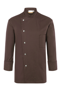 Bluza kucharska męska, rozmiar 60, jasnobrązowa | KARLOWSKY, Lars