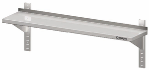 Półka wisząca przestawna pojedyncza 1100x300x400 mm | STALGAST, 981753110