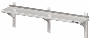 Półka wisząca przestawna pojedyncza 1500x400x400 mm | STALGAST, 981764150