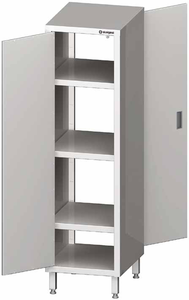 Szafa przelotowa z drzwiami skrzydłowymi 600x700x1800 mm | STALGAST, 981507060