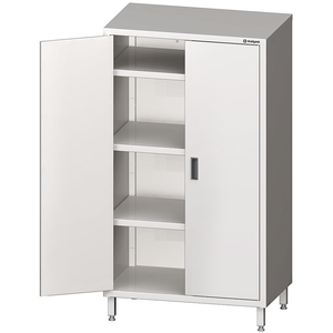 Szafa magazynowa z drzwiami skrzydłowymi, 1000x600x1800 mm | STALGAST, 981526100