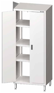 Szafa przelotowa z drzwiami skrzydłowymi 800x700x2000 mm | STALGAST, 981557080