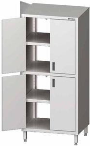 Szafa przelotowa z drzwiami skrzydłowymi 1200x500x1800 mm | STALGAST, 981585120