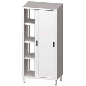 Szafa przelotowa z drzwiami suwanymi 900x700x2000 mm | STALGAST, 981637090