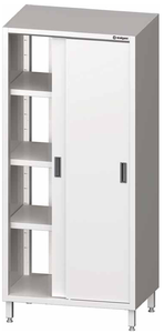 Szafa przelotowa z drzwiami suwanymi 1000x700x2000 mm | STALGAST, 981637100