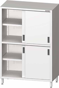 Szafa magazynowa z drzwiami suwanymi 1200x700x1800 mm | STALGAST, 981647120