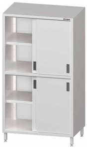 Szafa magazynowa z drzwiami suwanymi 1000x700x2000 mm | STALGAST, 981657100