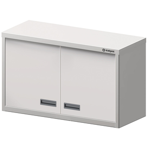 Szafka wisząca z drzwiami skrzydłowymi 1200x300x600 mm | STALGAST, 981703120