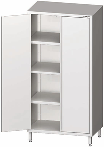 Szafa magazynowa z drzwiami skrzydłowymi 700x500x2000 mm | STALGAST, 981535070