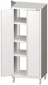 Szafa przelotowa z drzwiami skrzydłowymi 700x500x2000 mm | STALGAST, 981555070