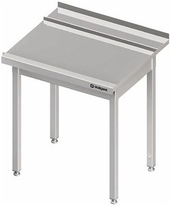 Stół wyładowczy prawy bez półki do zmywarki kapturowej Silanos 1000x740x880 mm | STALGAST, 982427100