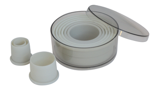 Wycinarka okrągła gładka 20-100 mm, 9 szt. | DE BUYER, D-4308-00