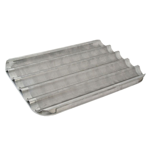Blacha do bagietek, perforowana 600x400 mm | TOMGAST, T-DB6040