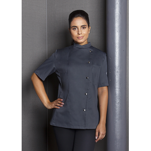 Bluza kucharska damska, rozmiar 38, antracyt | KARLOWSKY, Greta