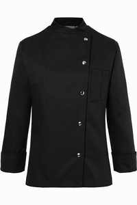 Bluza kucharska damska, rozmiar 38, czarna | KARLOWSKY, Larissa