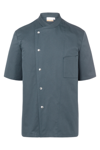 Bluza kucharska męska, rozmiar 66, antracyt | KARLOWSKY, Gustav