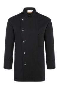 Bluza kucharska męska, rozmiar 66, czarna | KARLOWSKY, Lars