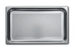 Pojemnik GN 2/1 ze stali nierdzewnej, perforowany, o głębokości 65 mm | CONVOTHERM, 3003080