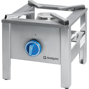 Taboret gazowy pomocniczy, 1-palnikowy, 5 kW, propan butan, 340x398x340 mm | STALGAST, Standard Line