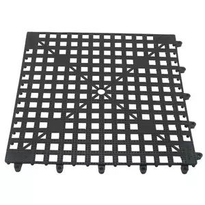 Ociekacz, siatka barmańska 330x330 mm, czarny | WORLD GROUP, T-TB10BLK