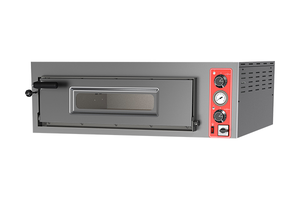 Jednokomorowy piec do pizzy ze stali nierdzewnej, 6 x pizza 340 mm | PIZZA GROUP, Entry Max 6