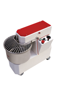 Mikser spiralny z płynną regulacją prędkości i stałą dzieżą, 53 l, 230 V | PIZZA GROUP, IF53 VS